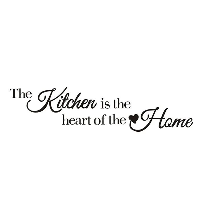 HOT SALE Kitchen Wall Sticker Oil-Proof Lettering Phrase "Kitchen Is The Heart" Wall Sticker Detachable Waterproof Wallpaper
HOT SALE Kitchen Wall Sticker Oil-Proof Lettering Phrase "Kitchen Is The Heart" Wall Sticker Detachable Waterproof Wallpaper
