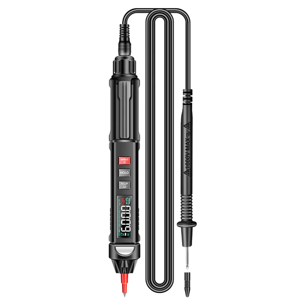 Digital Multimeter Multi-function For Voltage Live Wire Temperature Intelligent Voice Broadcast Pen Tester DC/AC Voltmeter
Digital Multimeter Multi-function For Voltage Live Wire Temperature Intelligent Voice Broadcast Pen Tester DC/AC Voltmeter