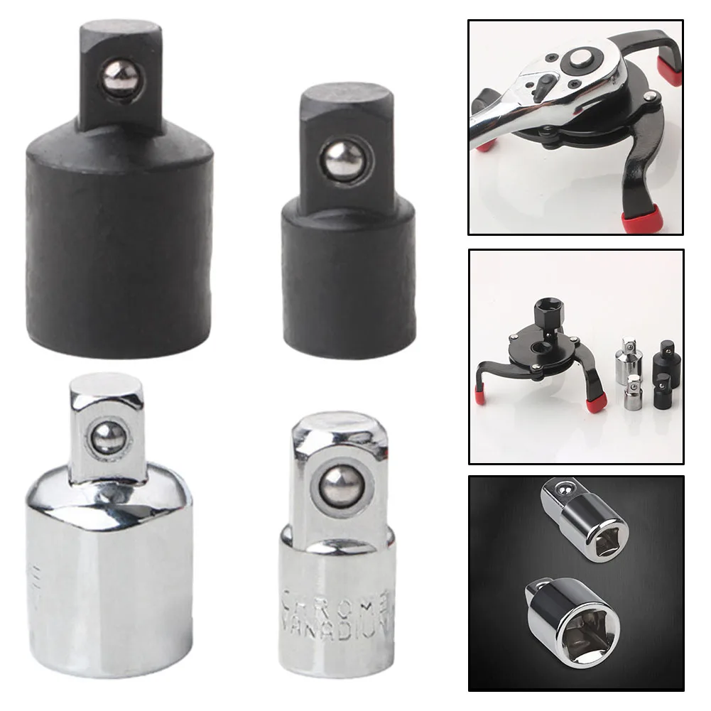 2pcs/set Steel Socket Adapter Reducer Female To Male For 3 Jaw Oil Filter Removal Wrench TOOL Wrench Socket Conversion Head
2pcs/set Steel Socket Adapter Reducer Female To Male For 3 Jaw Oil Filter Removal Wrench TOOL Wrench Socket Conversion Head