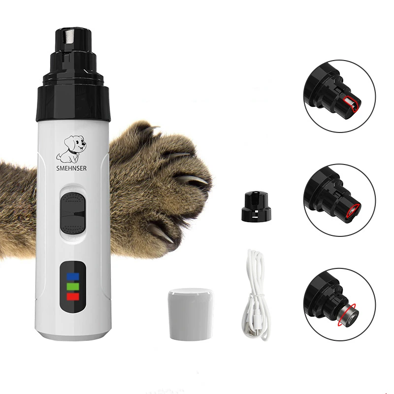 Electric Pet Nail Grinder Nail Clipper Dog Nail Grinder Pet Trimmer Painless Pet Dog Cat Claws Nail Grooming Grinding Tool
Electric Pet Nail Grinder Nail Clipper Dog Nail Grinder Pet Trimmer Painless Pet Dog Cat Claws Nail Grooming Grinding Tool