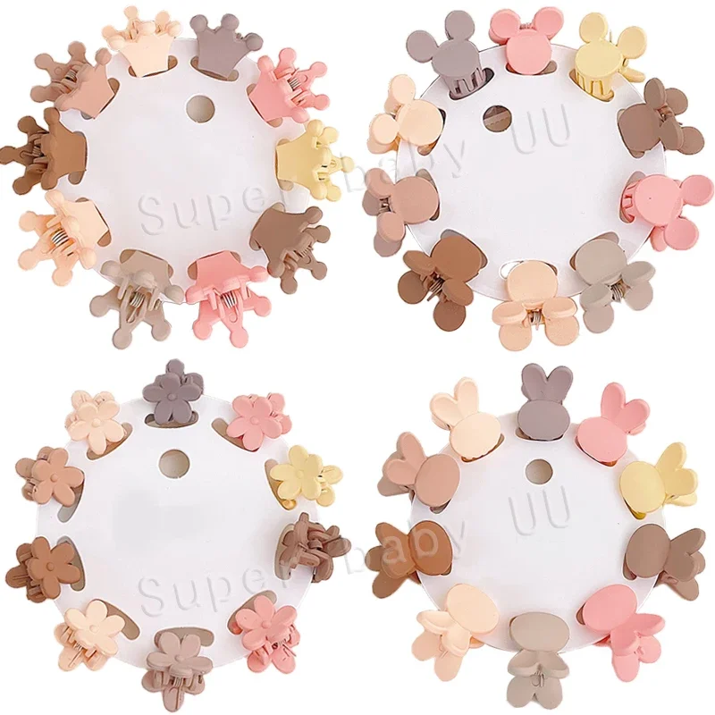 10pcs Luxury Matte Plastic Mini Hair Claws Clips 2024 Cute Baby Gilrs Sweet Small Hairpin Barrettes Headwear Fashion Accessories
10pcs Luxury Matte Plastic Mini Hair Claws Clips 2024 Cute Baby Gilrs Sweet Small Hairpin Barrettes Headwear Fashion Accessories