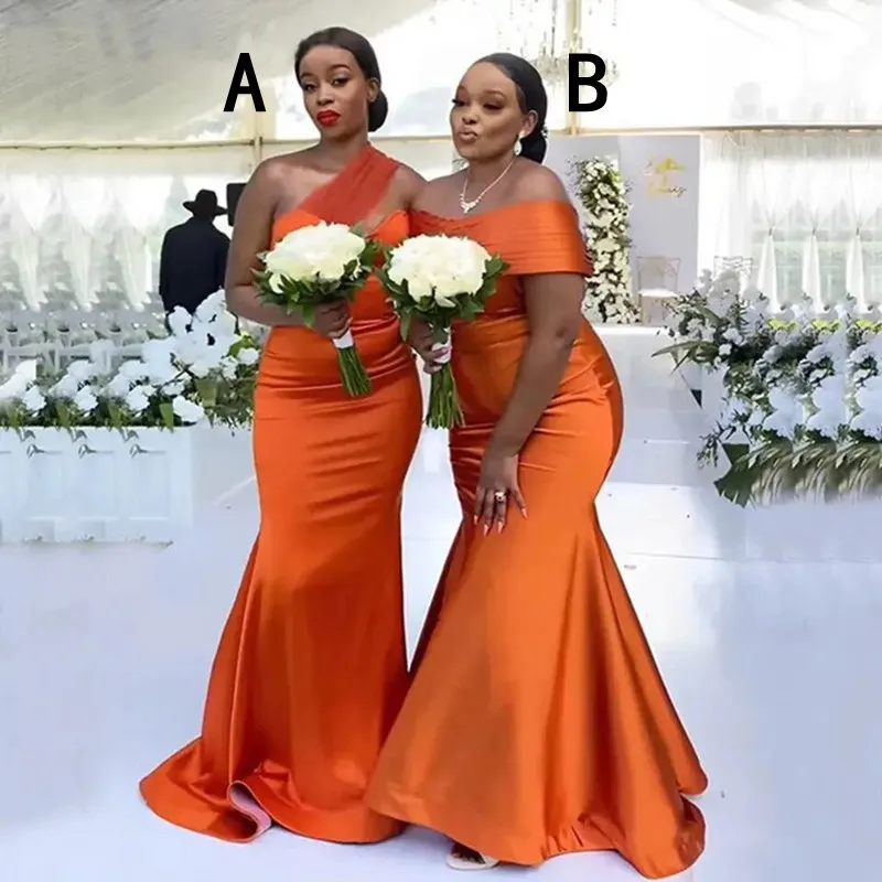 Orange Bridesmaid Dresses V-Neck Floor Length Mermaid Bridesmaid Dresses With Lace Up Back Wedding Party Gowns 2024 Newest
Orange Bridesmaid Dresses V-Neck Floor Length Mermaid Bridesmaid Dresses With Lace Up Back Wedding Party Gowns 2024 Newest