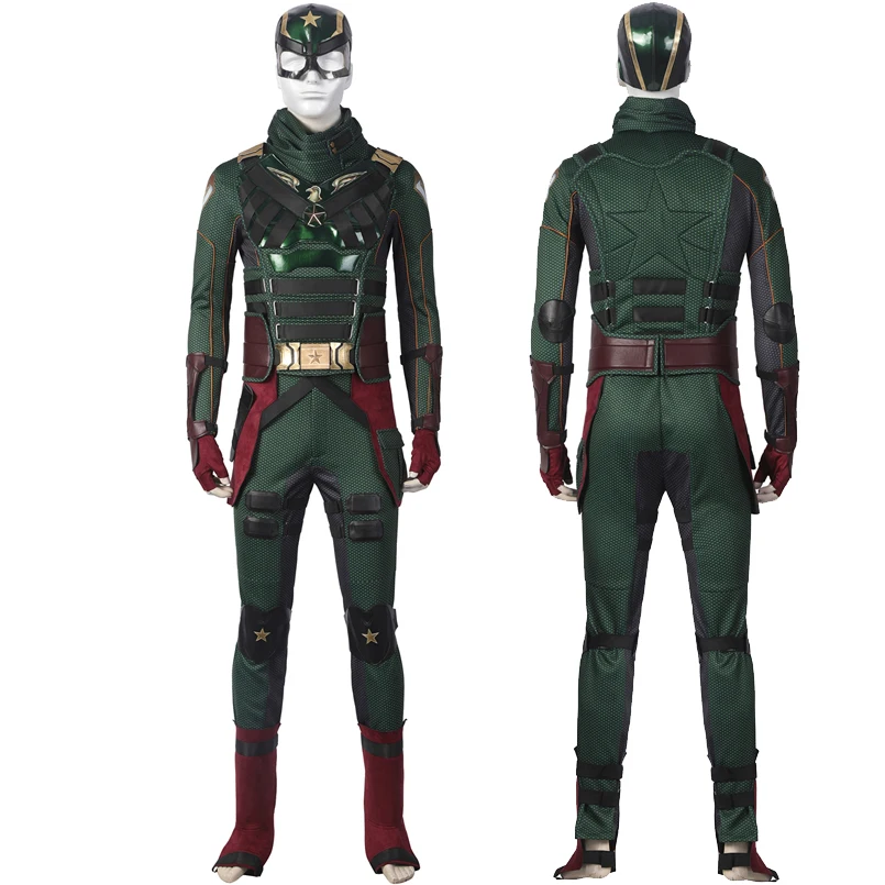 Halloween Carnival The Boys 3 Soldier Boy Cosplay Costume American Hero Ben Battle Outfit High Quality Hero Suit with Helmet
Halloween Carnival The Boys 3 Soldier Boy Cosplay Costume American Hero Ben Battle Outfit High Quality Hero Suit with Helmet
