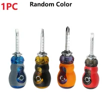 1Pc Dual Purpose Screwdriver Short Distance Magnetic Screwdriver Mini Scalable Chrome Vanadium Steel Screwdrivers 112mm
1Pc Dual Purpose Screwdriver Short Distance Magnetic Screwdriver Mini Scalable Chrome Vanadium Steel Screwdrivers 112mm