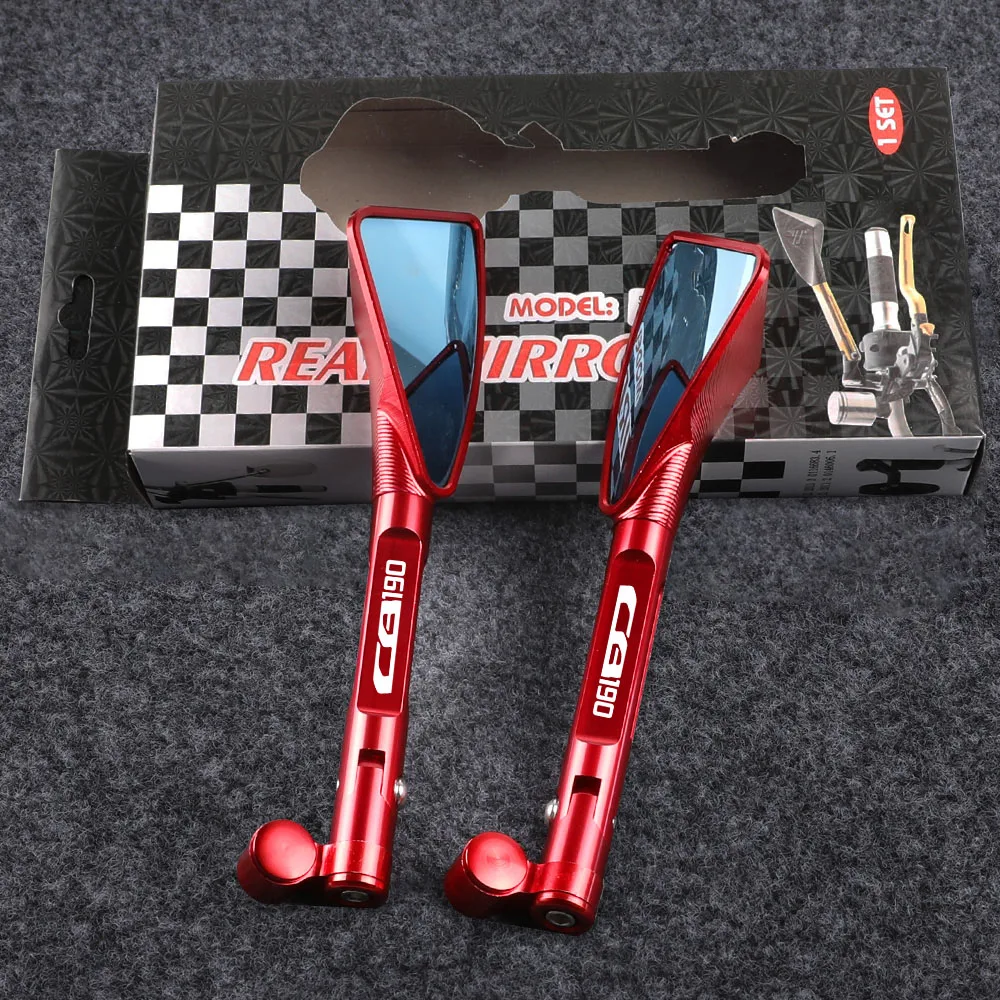 Motorcycle Mirror CNC Aluminum Side Rearview Anti-glare Mirror Accessories For HONDA CB190R CB 190R CB190 2016 2017 2018-2021
Motorcycle Mirror CNC Aluminum Side Rearview Anti-glare Mirror Accessories For HONDA CB190R CB 190R CB190 2016 2017 2018-2021