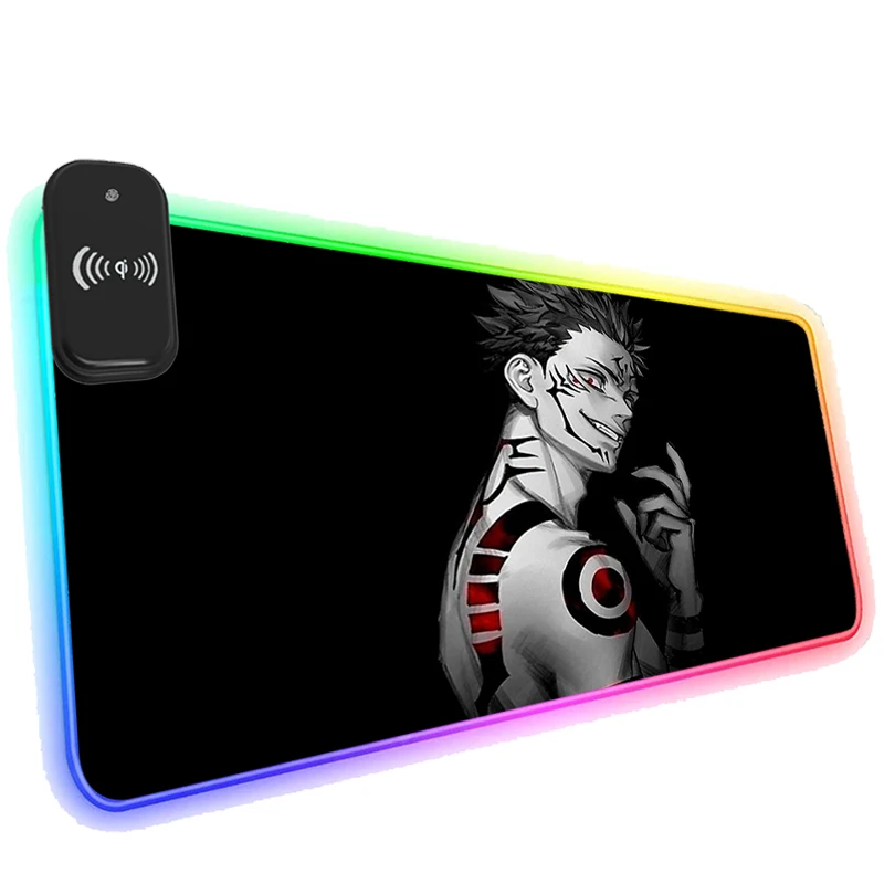 Jujutsu Kaisen Itadori Yuji Gaming Mouse Pad RGB Phone Wireless Charging Speed Mats Anime Gamer XXL With Backlight Cool Desk Mat
Jujutsu Kaisen Itadori Yuji Gaming Mouse Pad RGB Phone Wireless Charging Speed Mats Anime Gamer XXL With Backlight Cool Desk Mat