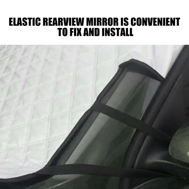 Magnetic Car Windshield Snow Cover Winter Ice Frost Guard Sun Shade Protector Car Accessories High-quality Sun Protection Cover
Magnetic Car Windshield Snow Cover Winter Ice Frost Guard Sun Shade Protector Car Accessories High-quality Sun Protection Cover