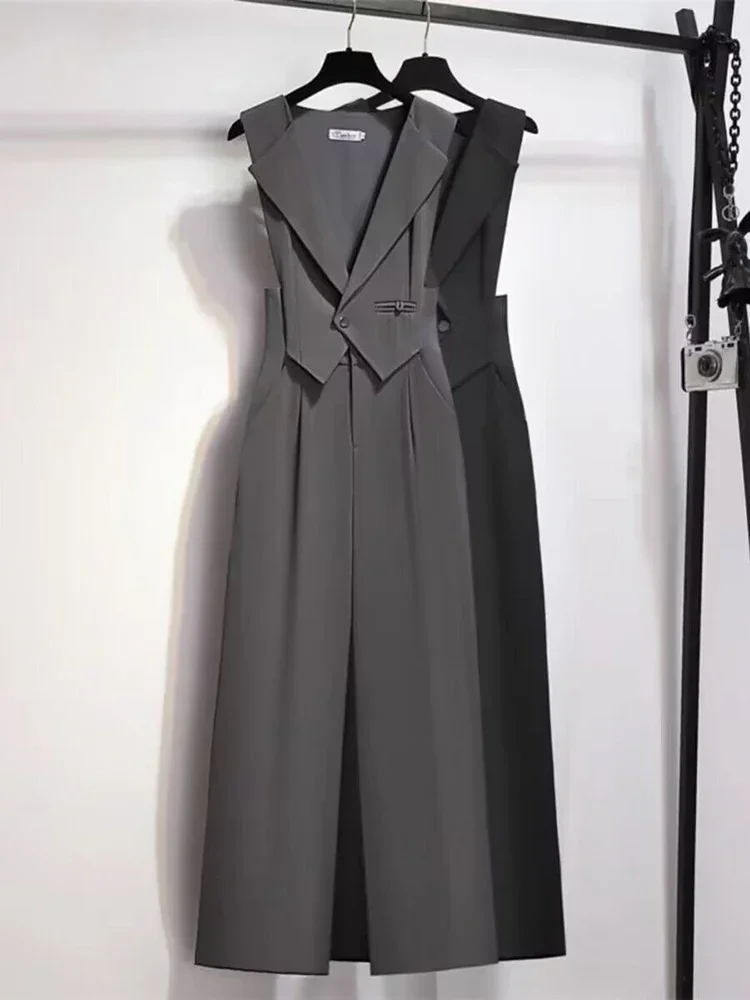 2024 New Office Lady Jumpsuit Women Spring Autumn High Waist Suit Jumpsuits Combinaison Femme Elegant Overalls
2024 New Office Lady Jumpsuit Women Spring Autumn High Waist Suit Jumpsuits Combinaison Femme Elegant Overalls