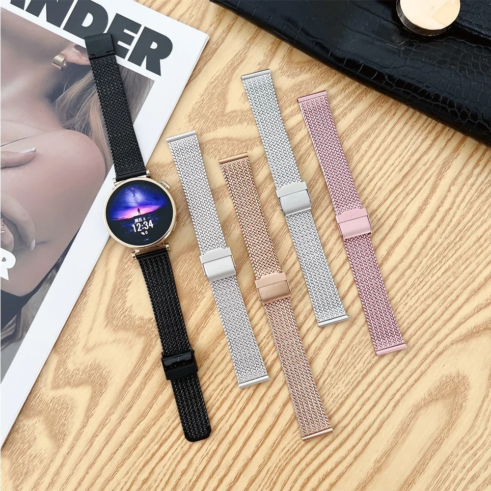 Ремешок «Миланская петля» для Samsung Galaxy Watch 4 5 6 5 pro 6 Classic gear S3 active 2, браслет для Huawei GT 2e 3 4, 20 мм 22 мм
Ремешок «Миланская петля» для Samsung Galaxy Watch 4 5 6 5 pro 6 Classic gear S3 active 2, браслет для Huawei GT 2e 3 4, 20 мм 22 мм