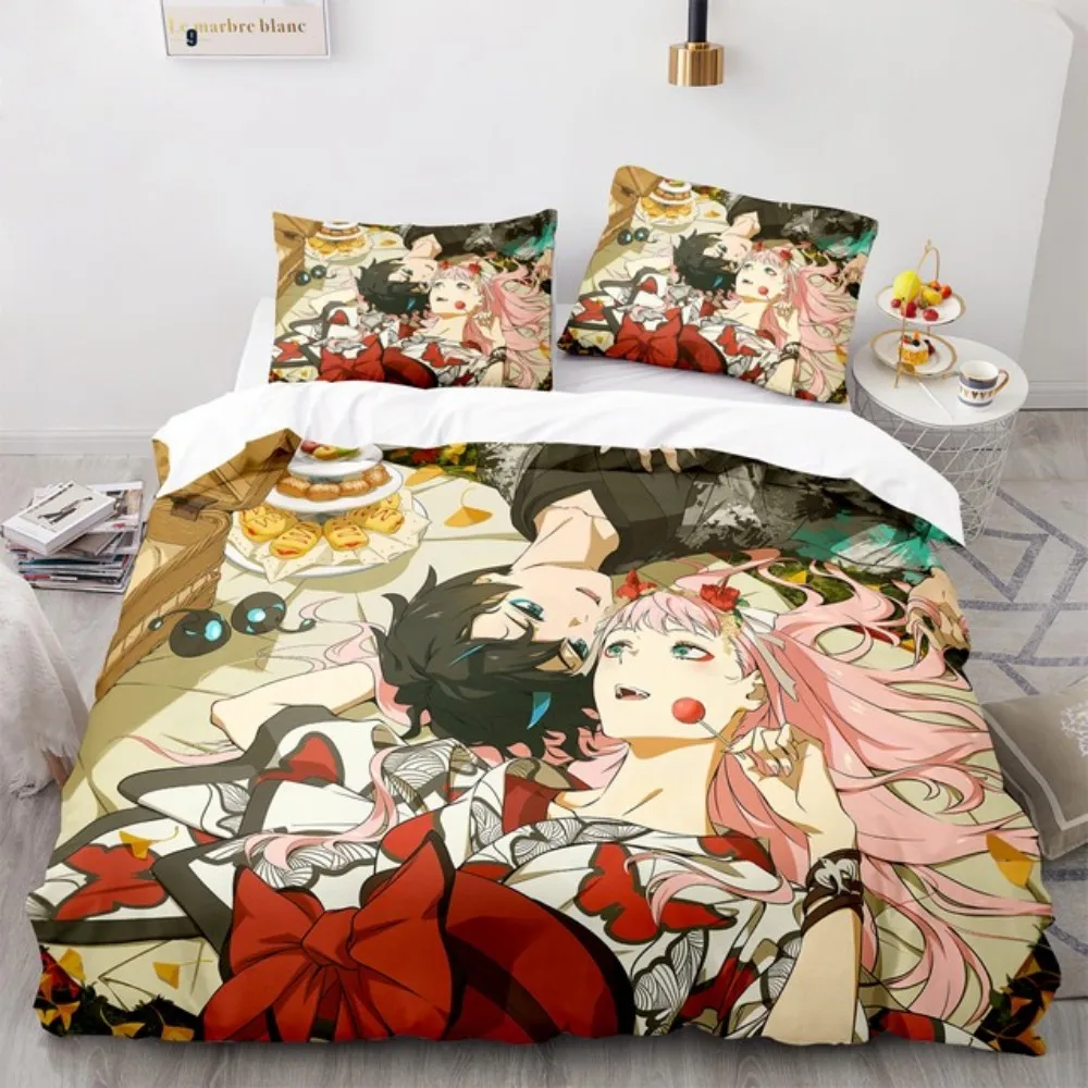 Kawaii Darling In The Franxx Bedding Set Zero Two Darling Girls Duvet Cover Set With Pillow Cover King Queen Size Comforter Sets
Kawaii Darling In The Franxx Bedding Set Zero Two Darling Girls Duvet Cover Set With Pillow Cover King Queen Size Comforter Sets