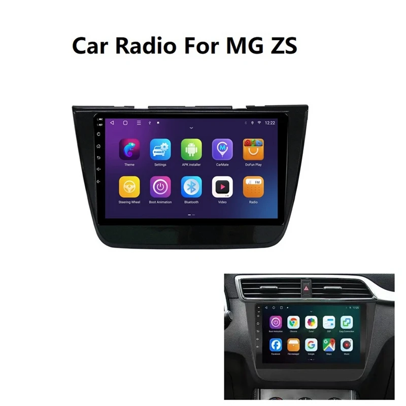 Автомобильный радиоприемник на Android 13 для MG ZS 2017-2021 2G + 32G, автомобильная стереосистема, мультимедийная навигация, GPS, видеоплеер, беспроводной Carplay, Wi-Fi
Автомобильный радиоприемник на Android 13 для MG ZS 2017-2021 2G + 32G, автомобильная стереосистема, мультимедийная навигация, GPS, видеоплеер, беспроводной Carplay, Wi-Fi