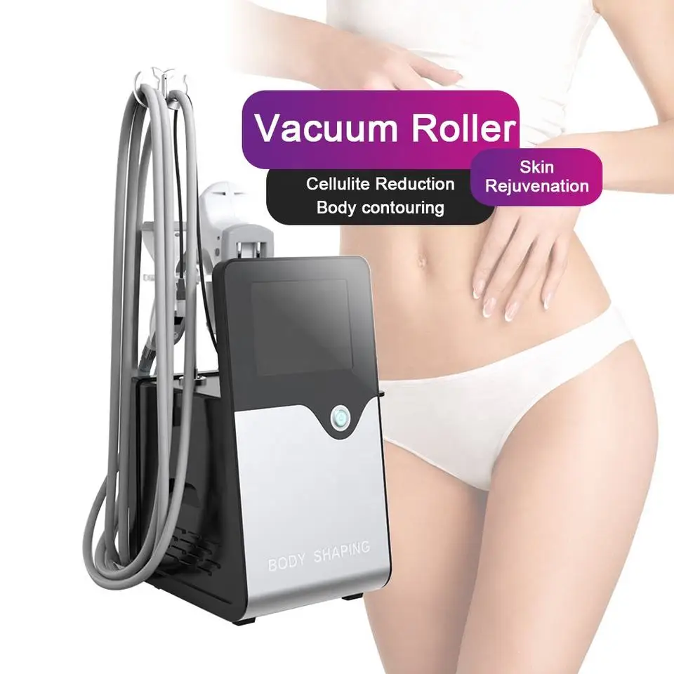 

Vela Roller Massage Slimming Machine Vacuum 40K Cavitation RF Cellulite Reduction Vela Body Shaping Fat Removal Equipment