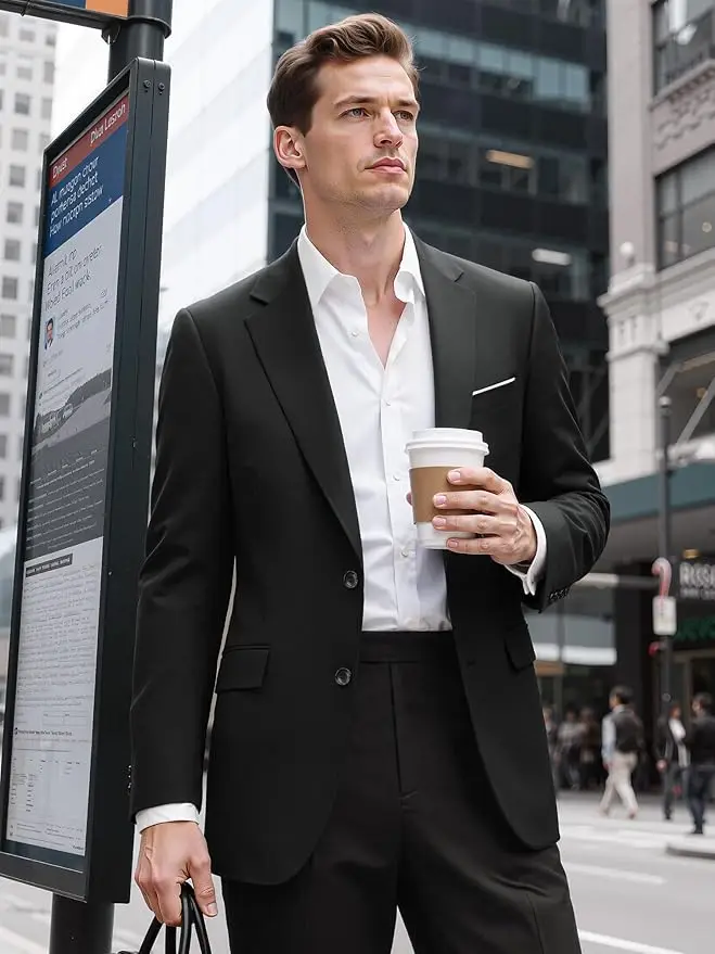 سترات رسمية للرجال سترات بدلة زفاف عالية الجودة أنيقة بقصة ضيقة للمكتب جاهزة من القماش المطاطي معاطف رفيعة للرجال غير رسمية 2025 سترات رسمية للرجال سترات بدلة زفاف عالية الجودة أنيقة بقصة ضيقة للمكتب جاهزة من القماش المطاطي معاطف رفيعة للرجال غير رسمية 2025