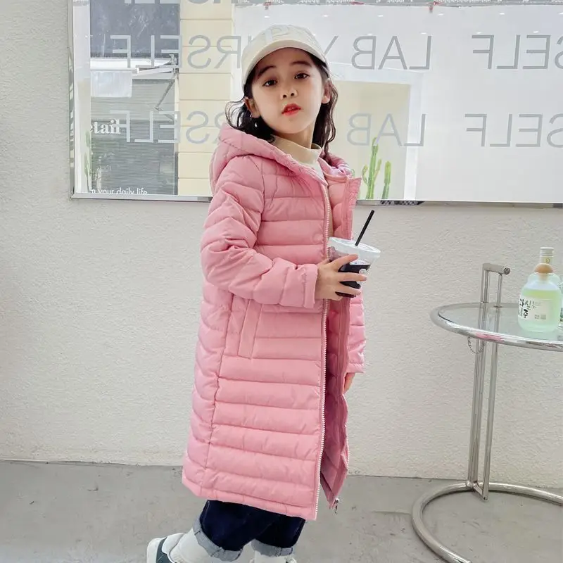 Children's Long Down Jacket Outerwear Clothes Kids Thick Cotton Snowsuit Parkas Clothing Boys Girls Hooded Jacket Coat Q14
Children's Long Down Jacket Outerwear Clothes Kids Thick Cotton Snowsuit Parkas Clothing Boys Girls Hooded Jacket Coat Q14