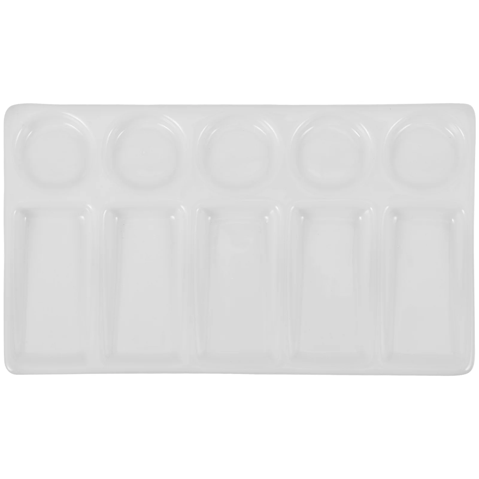 White Paint Ceramic Paint Palette 10 Watercolors Mixing Palette Tray Painting Color Pallet Pigment Mixing Plates Artist Painters
White Paint Ceramic Paint Palette 10 Watercolors Mixing Palette Tray Painting Color Pallet Pigment Mixing Plates Artist Painters