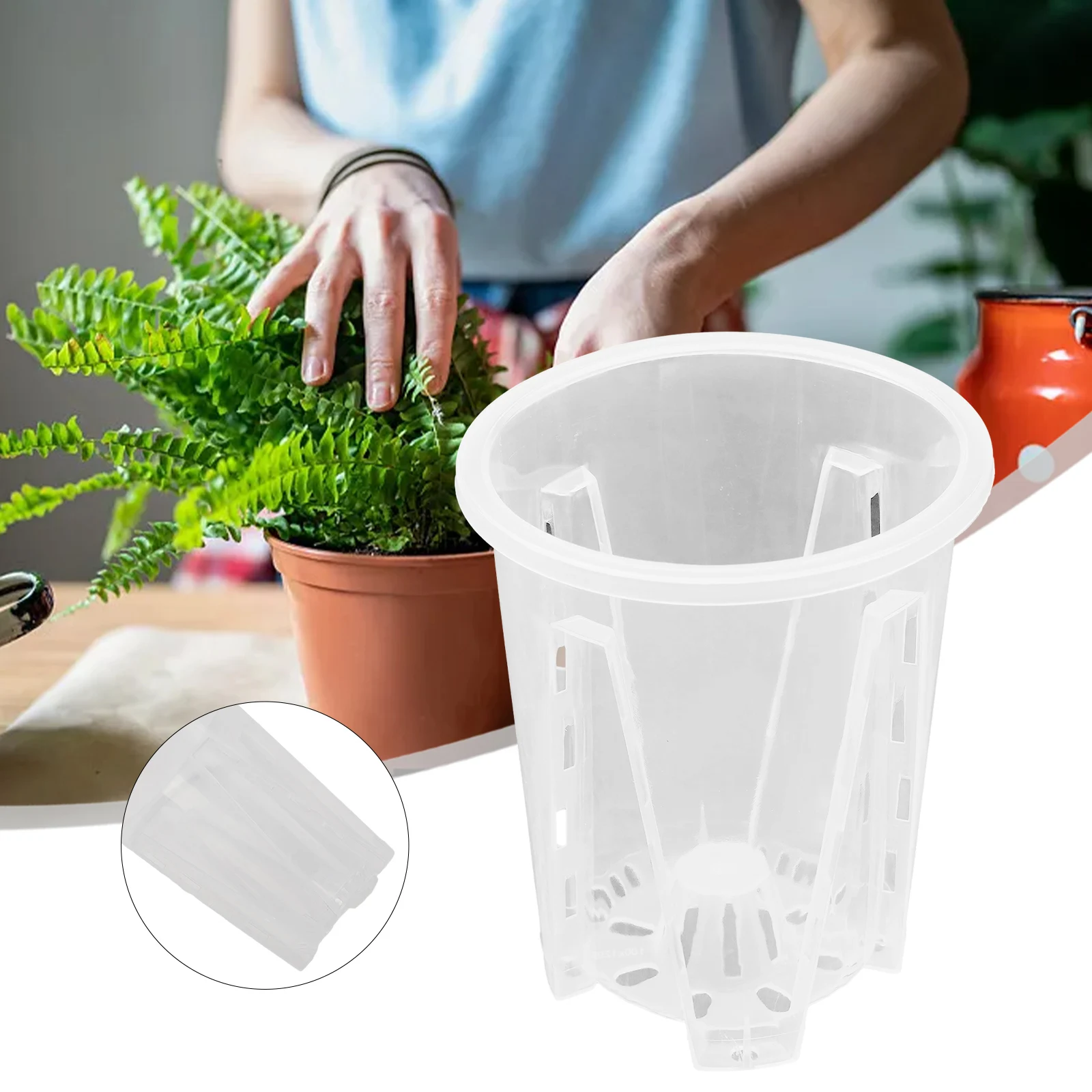 Transparent Plastic Succulent Plant Pot, Ideal for DIY Planting, Adds Life and Vitality to Yard, Balcony, and Garden
Transparent Plastic Succulent Plant Pot, Ideal for DIY Planting, Adds Life and Vitality to Yard, Balcony, and Garden