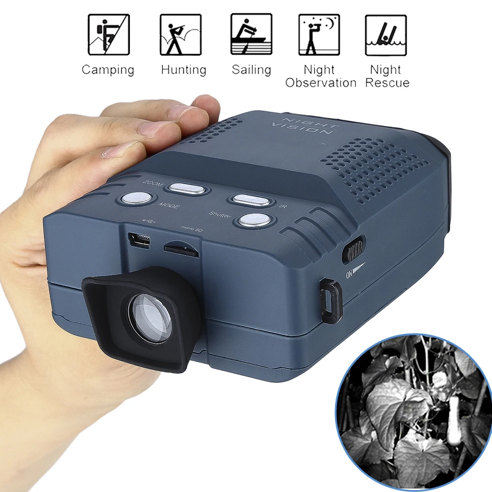 ZIYOUHU Digital Night Vision Monoculars Infrared Telescopes Camera 2.0 LCD Screen in Darkness HD Imaging Video Outdoor Hunting
ZIYOUHU Digital Night Vision Monoculars Infrared Telescopes Camera 2.0 LCD Screen in Darkness HD Imaging Video Outdoor Hunting