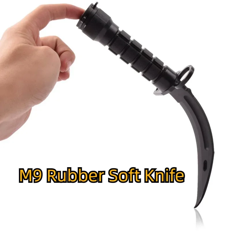 M9 Plastic Toy Rubber Soft Knife Game Peripheral Weapons Film Props Training Knife Simulation
M9 Plastic Toy Rubber Soft Knife Game Peripheral Weapons Film Props Training Knife Simulation