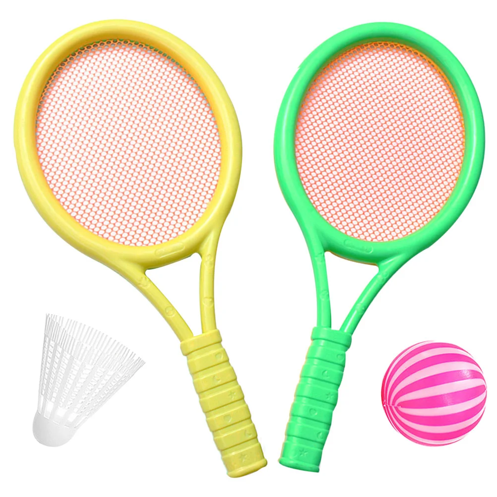 Children Tennis Racket Balls Tennis Racquet Beginner Badminton Racket Set Badminton Ball Plastic Racquet Children Outdoor Toy
Children Tennis Racket Balls Tennis Racquet Beginner Badminton Racket Set Badminton Ball Plastic Racquet Children Outdoor Toy