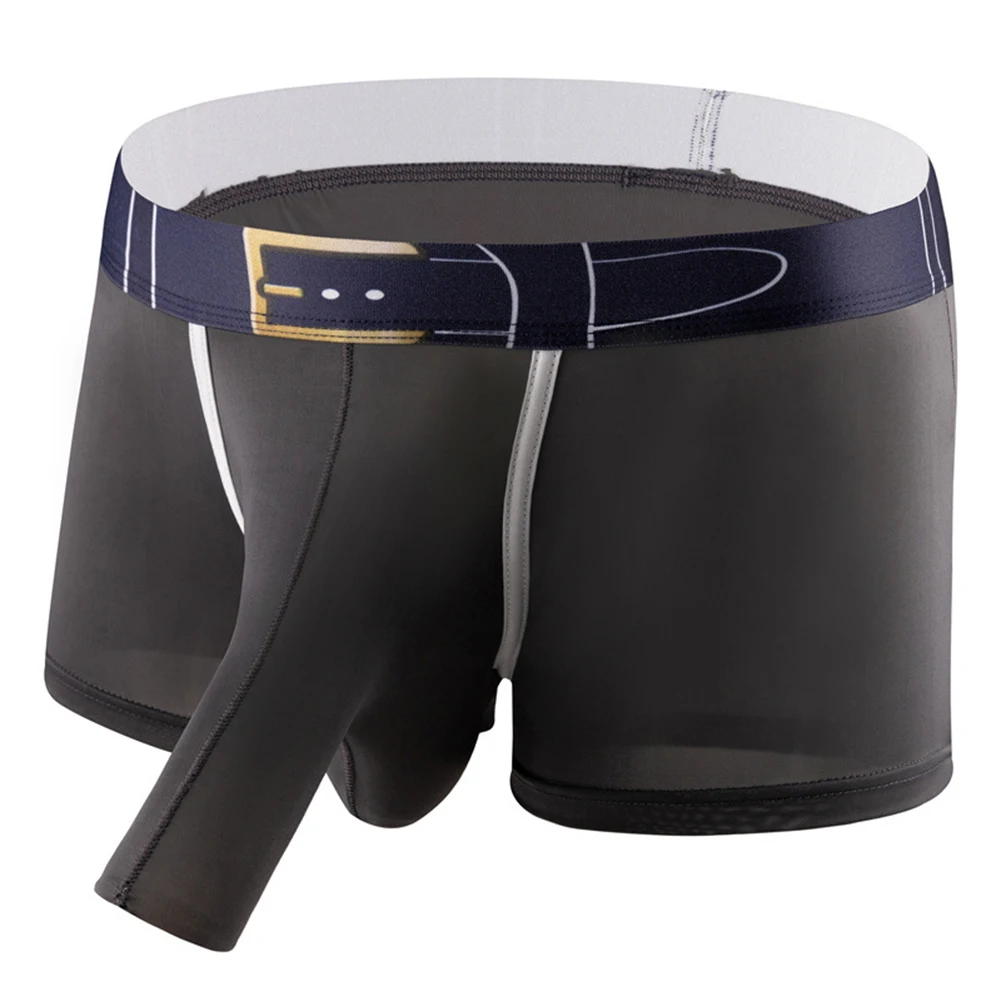 Sexy Lingerie Mens Bulge Pouch Boxer Briefs Comfort Breath Ice Silk Shorts Thin Underwear Sensual Bikini Jockstrap Soft Panties
Sexy Lingerie Mens Bulge Pouch Boxer Briefs Comfort Breath Ice Silk Shorts Thin Underwear Sensual Bikini Jockstrap Soft Panties