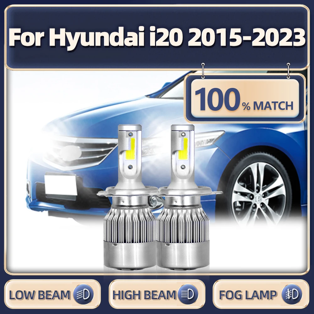 H4 Canbus Car LED Headlight Bulbs 120W 20000LM Turbo Lamp 6000K 12V For Hyundai i20 2015 2016 2017 2018 2019 2020 2021 2022 2023
H4 Canbus Car LED Headlight Bulbs 120W 20000LM Turbo Lamp 6000K 12V For Hyundai i20 2015 2016 2017 2018 2019 2020 2021 2022 2023