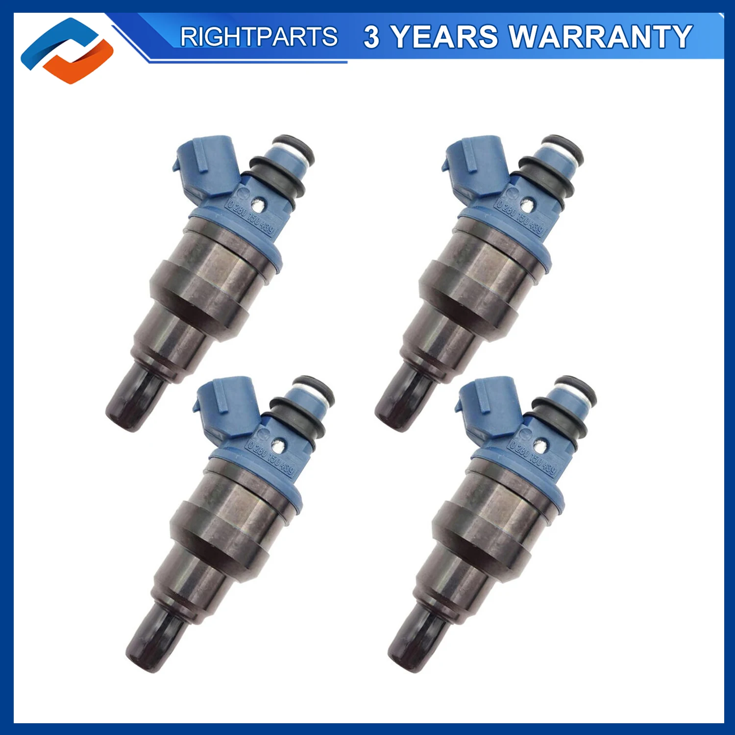 

4PCS 23250-02030 Fuel injector for Toyota Carina E AT190 4AFE Corolla 92-97 23209-02030 0280150439 2325002030 2320902030