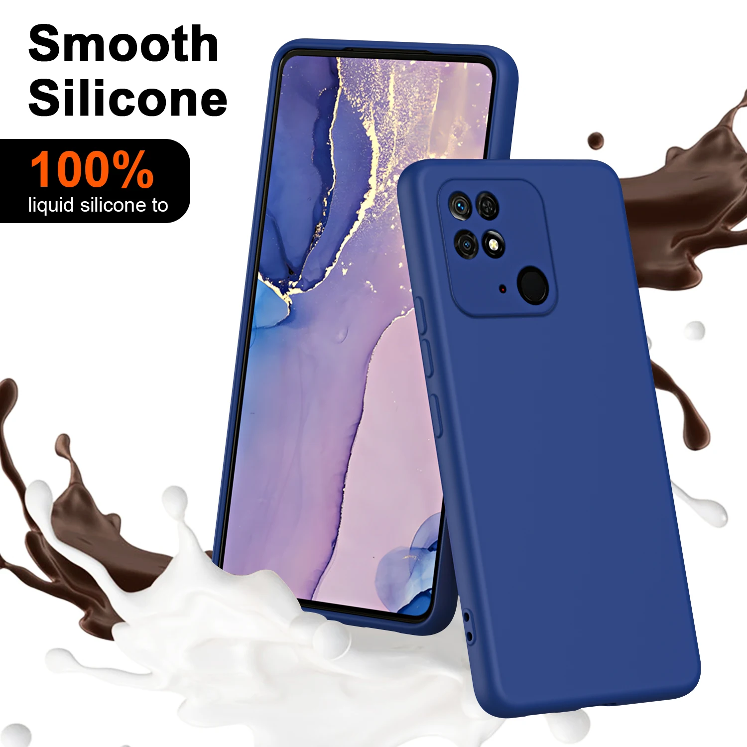 Liquid Silicone Case For Xiaomi Redmi 10C 220333QAG 220333QBI 220333QNY Luxury In Flannel Shockproof Soft Phone Cover Redmi10C
Liquid Silicone Case For Xiaomi Redmi 10C 220333QAG 220333QBI 220333QNY Luxury In Flannel Shockproof Soft Phone Cover Redmi10C