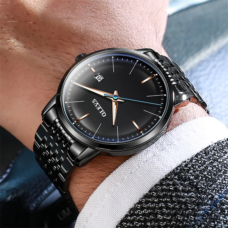 

OLEVS Top Brand Luxury Watch Men 30M Waterproof Date Clock Sport Watches Mens Automatic Mechanical Wristwatch Relogio Masculino