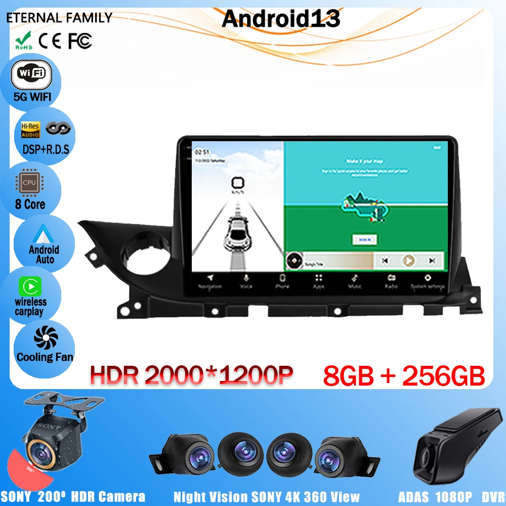 Car Radio Android 13 For Mazda 6 Mazda6 III 3 GJ GL ATZ 2015 - 2019 Navigation GPS Multimedia Video Player 7862 High-performance
Car Radio Android 13 For Mazda 6 Mazda6 III 3 GJ GL ATZ 2015 - 2019 Navigation GPS Multimedia Video Player 7862 High-performance