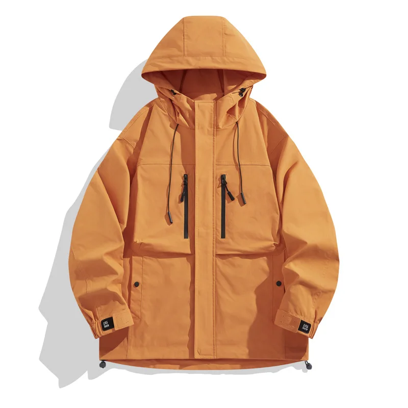 Autumn and Winter Outdoor Work Style Men's and Women's Hooded Versatile Windbreaker
Autumn and Winter Outdoor Work Style Men's and Women's Hooded Versatile Windbreaker