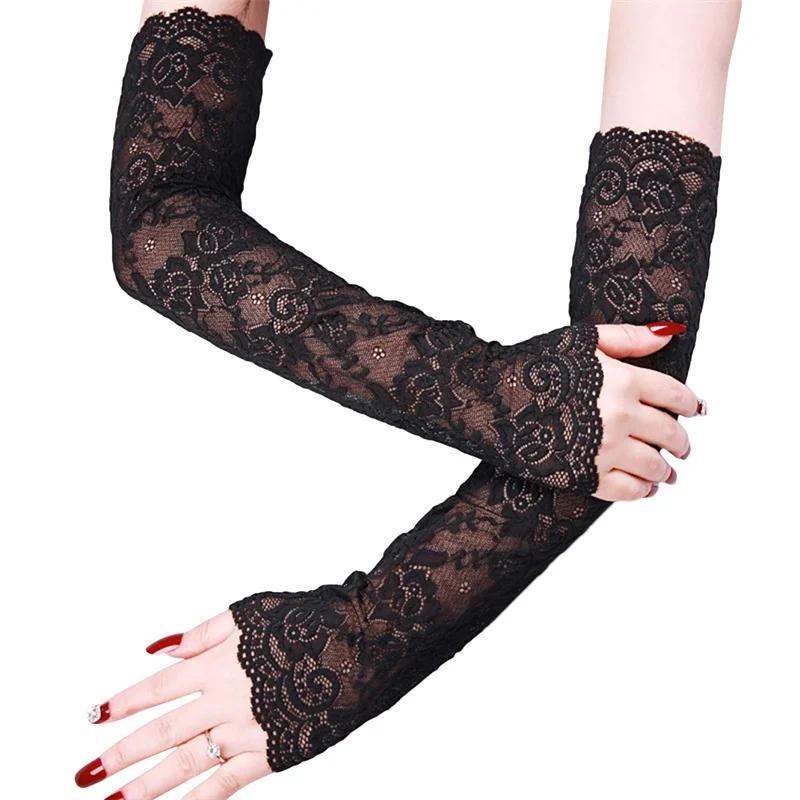 Long-Sleeve Sun Protection Gloves For Women Mesh Lace Uv Thin Bike Breathable Cycling Gloves Driving Arm Sleeves Summer
Long-Sleeve Sun Protection Gloves For Women Mesh Lace Uv Thin Bike Breathable Cycling Gloves Driving Arm Sleeves Summer