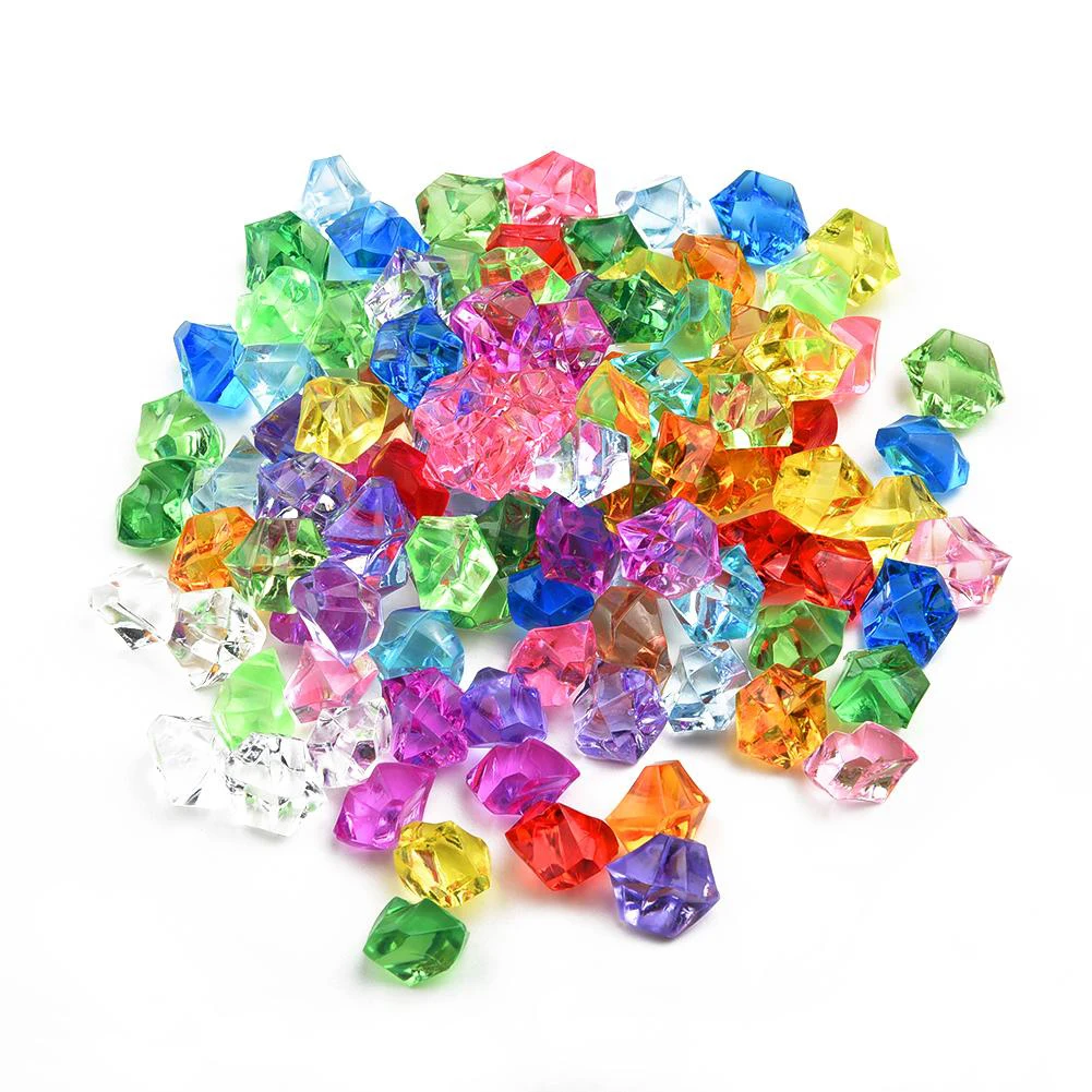 Ice Rocks Gem Stone 200x Acrylic Stones Crystal Clear Decoration Fish Tank Jewelry Mixed Color Table Scatter Vase
Ice Rocks Gem Stone 200x Acrylic Stones Crystal Clear Decoration Fish Tank Jewelry Mixed Color Table Scatter Vase