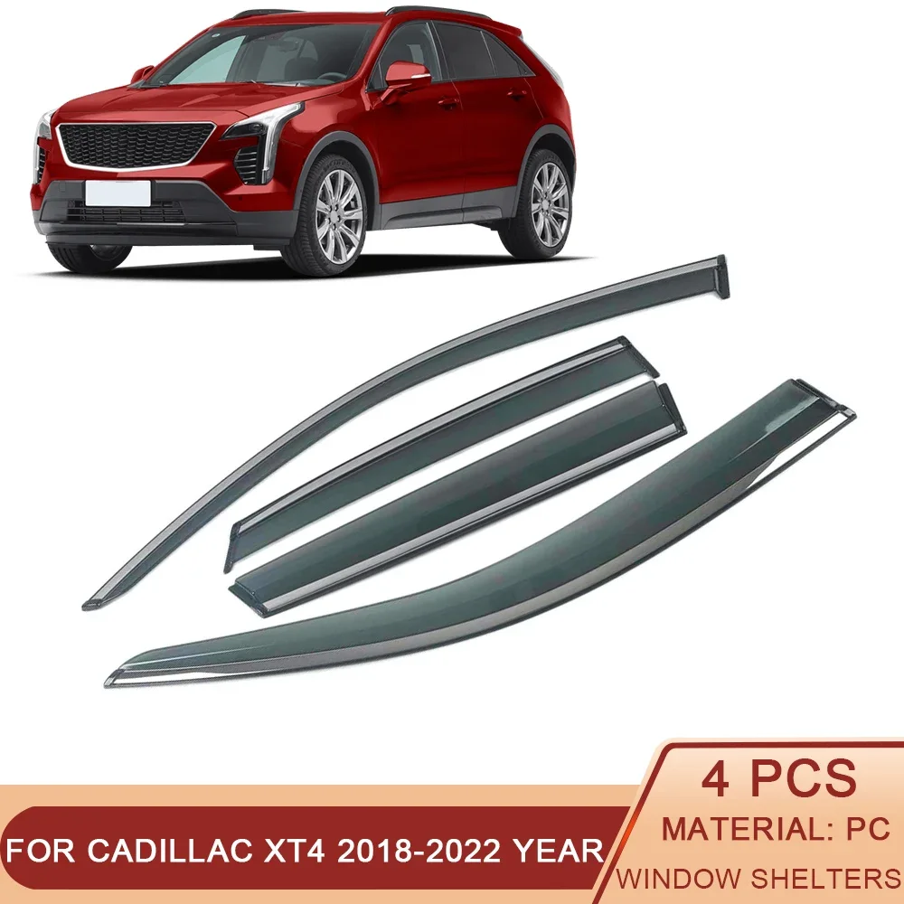 For CADILLAC XT4 2018-2022 Car Window Sun Rain Shade Visors Shield Shelter Protector Cover Frame Sticker Exterior Accessories
For CADILLAC XT4 2018-2022 Car Window Sun Rain Shade Visors Shield Shelter Protector Cover Frame Sticker Exterior Accessories