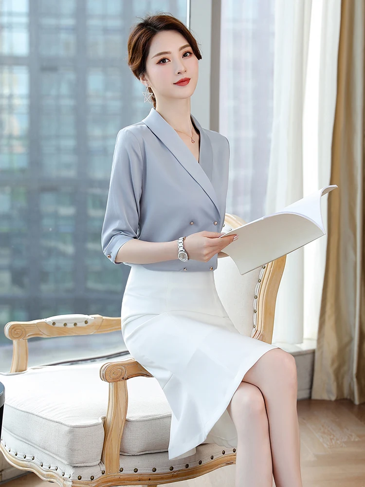The new 2022 professional attire temperamental goddess van high-end socialite dress suit fashionable OL shirt overalls
The new 2022 professional attire temperamental goddess van high-end socialite dress suit fashionable OL shirt overalls