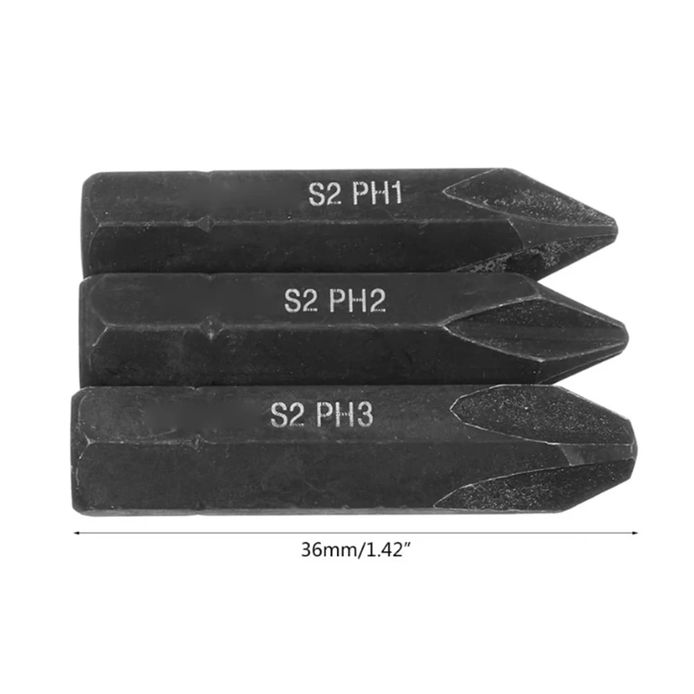Air Drill Other Tools Screwdriver Bit Hand Tools Strong Shock Resistance Hex Shank Impact Cross Screwdriver Bits
Air Drill Other Tools Screwdriver Bit Hand Tools Strong Shock Resistance Hex Shank Impact Cross Screwdriver Bits