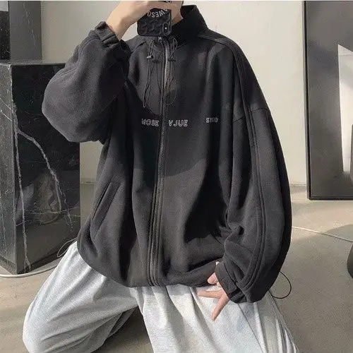 Winter korean simple retro personalized printed Hoodie fashion y2k Men Loose Street Hip Hop Warm Long Sleeve Hoodie top
Winter korean simple retro personalized printed Hoodie fashion y2k Men Loose Street Hip Hop Warm Long Sleeve Hoodie top