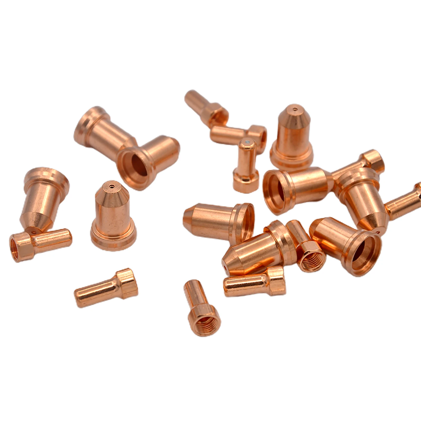 20pcs PT-80 70-80A Plasma Cutter Torch Electrode Nozzle 1.3mm Tips 52558 51311.13 Welding Parts For Plasma Cutting Consumables
20pcs PT-80 70-80A Plasma Cutter Torch Electrode Nozzle 1.3mm Tips 52558 51311.13 Welding Parts For Plasma Cutting Consumables