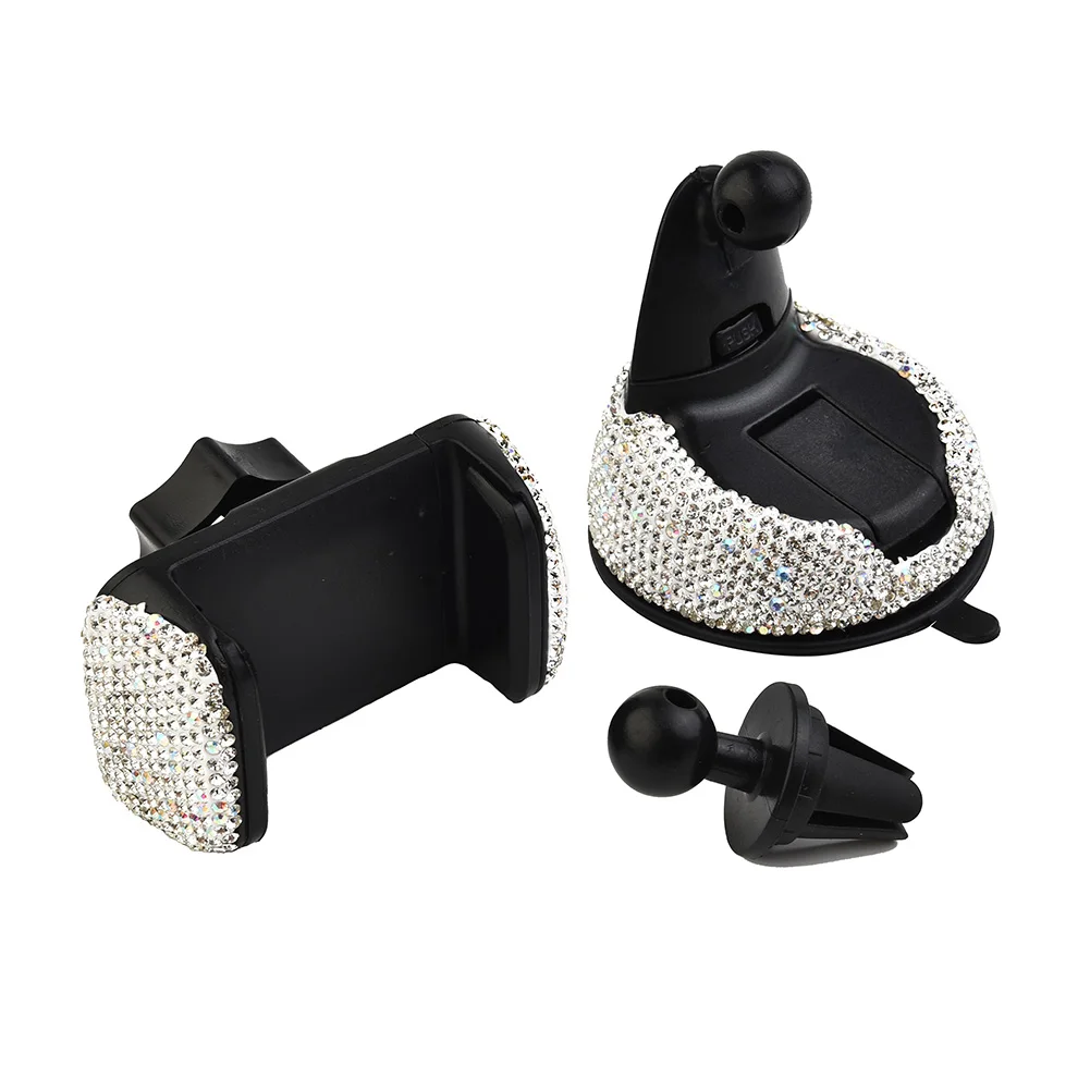 Durable Phone Holder Tool White 6.5cm*9.5cm*7.5cm ABS Rhinestones Crystal Accessories Bling Crystal Replacement
Durable Phone Holder Tool White 6.5cm*9.5cm*7.5cm ABS Rhinestones Crystal Accessories Bling Crystal Replacement