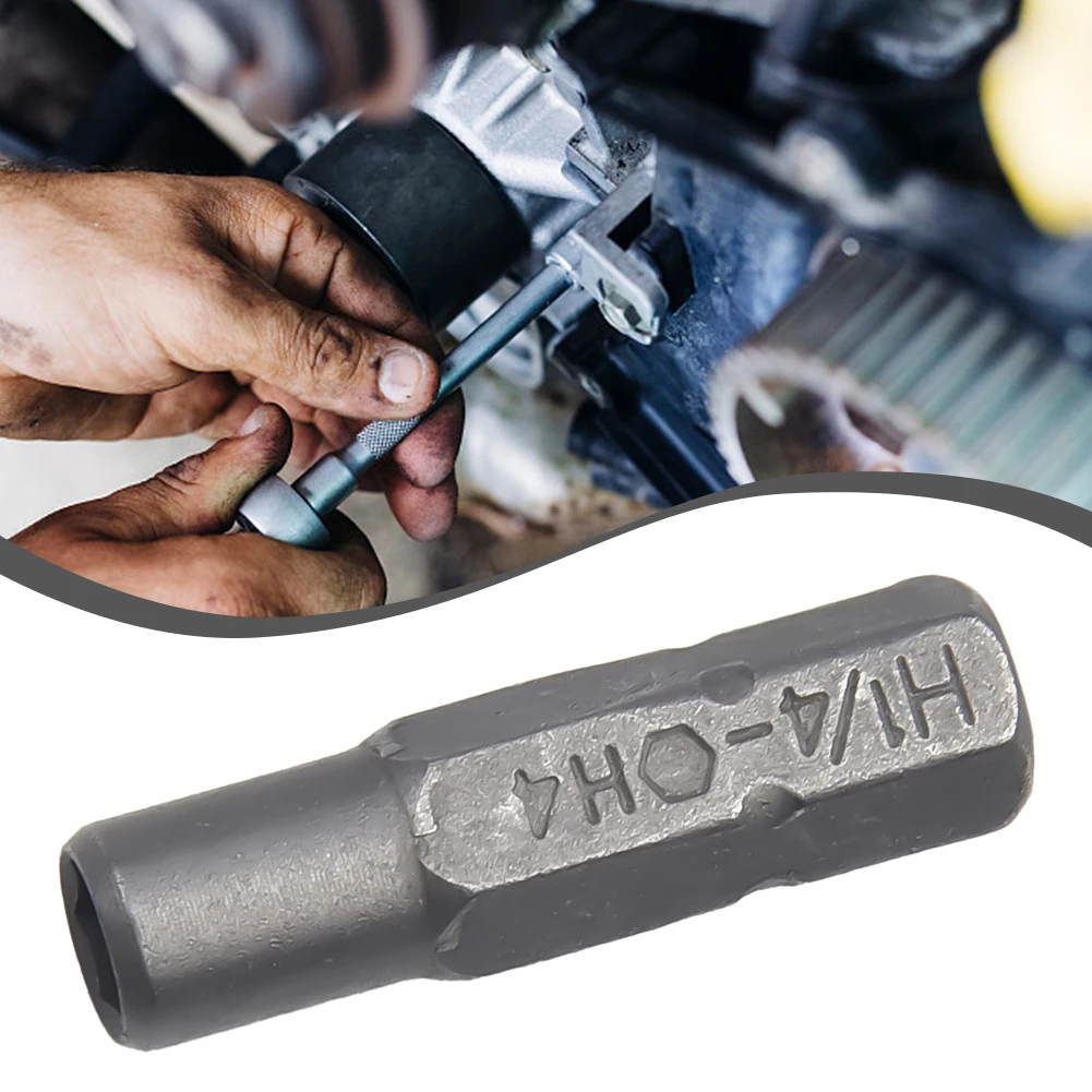 1pc 25mm Screwdriver Adapter 1/4 Inch Hex Shank To 4mm Socket Driver Bit Adapter For Precision Hex Bits Magnetic Holder Tool
1pc 25mm Screwdriver Adapter 1/4 Inch Hex Shank To 4mm Socket Driver Bit Adapter For Precision Hex Bits Magnetic Holder Tool