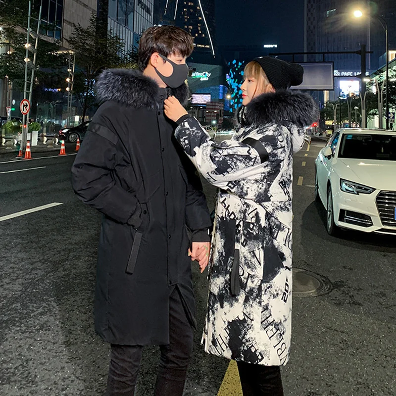-30 Degree Winter Down Parkas Hooded Fur Collar Windbreaker 90% White Duck Jacket Thick Warm Long Couple Coat S-3XL
-30 Degree Winter Down Parkas Hooded Fur Collar Windbreaker 90% White Duck Jacket Thick Warm Long Couple Coat S-3XL