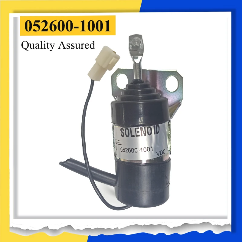 High Quality 052600-1001 12V Fuel Shutoff Stop Solenoid for Kubota Denso M4900DT-CAB M4950 M4950DT for Excavator Spare Parts
High Quality 052600-1001 12V Fuel Shutoff Stop Solenoid for Kubota Denso M4900DT-CAB M4950 M4950DT for Excavator Spare Parts