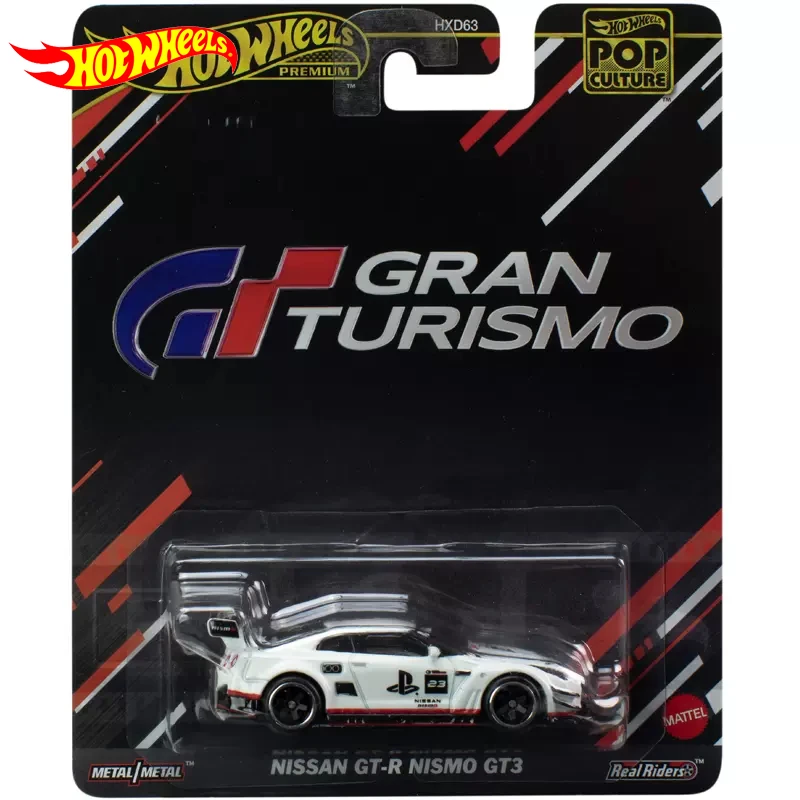 Genuine Hot Wheels Premium Car Model Pop Culture White Nissan GT-R Nismo GT3 Diecast Collector Boys Toys 1/64 Alloy Real Riders
Genuine Hot Wheels Premium Car Model Pop Culture White Nissan GT-R Nismo GT3 Diecast Collector Boys Toys 1/64 Alloy Real Riders