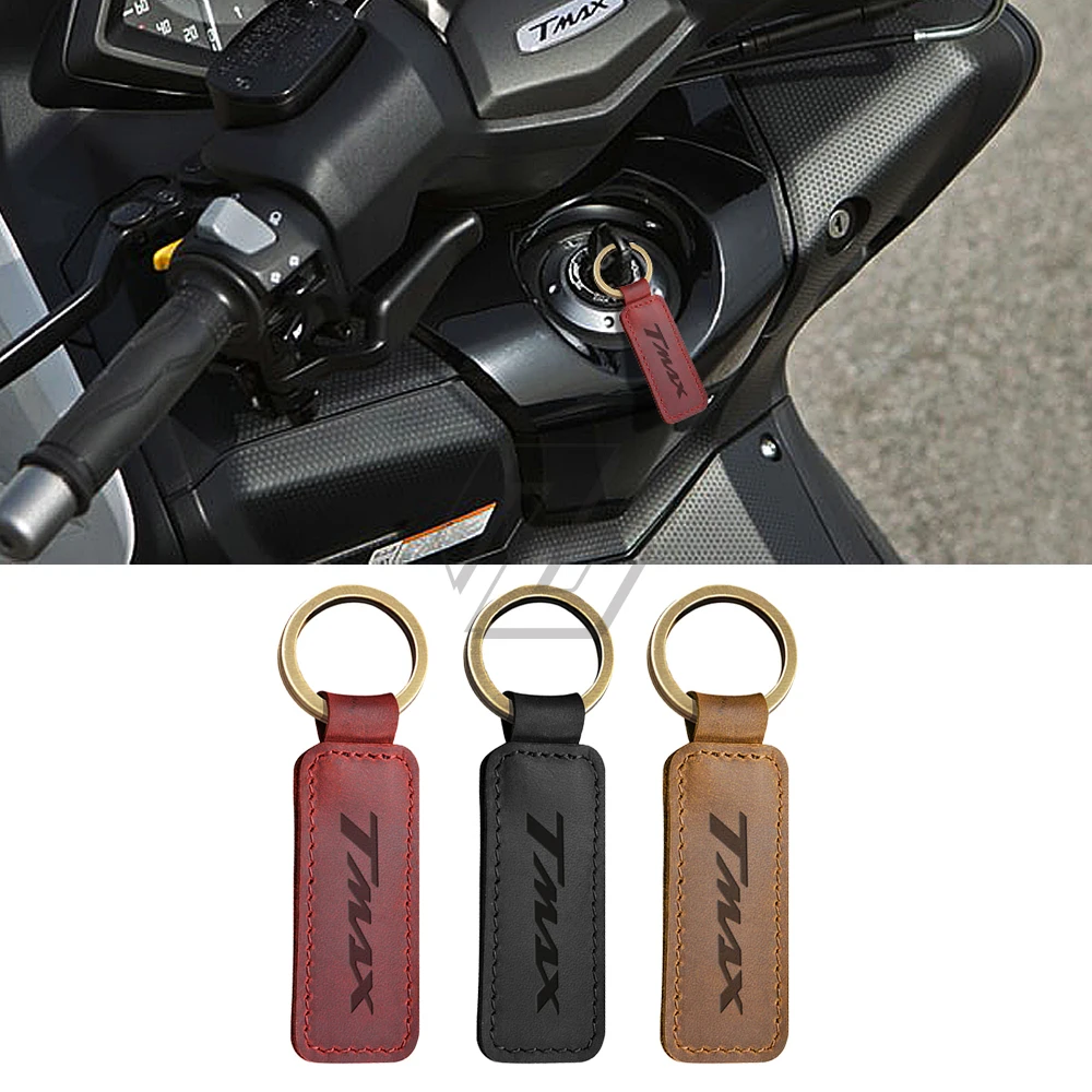 Cowhide Keychain Motorcycle Key Ring Key Holder Decoration For Yamaha TMAX 500 530 Tmax560
Cowhide Keychain Motorcycle Key Ring Key Holder Decoration For Yamaha TMAX 500 530 Tmax560