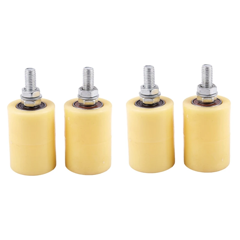 4PCS 50X70mm PP Steel Flat Roller Bearing Guiding Wheel 6201 M12 Screw For Electric Door Sliding Gate
4PCS 50X70mm PP Steel Flat Roller Bearing Guiding Wheel 6201 M12 Screw For Electric Door Sliding Gate