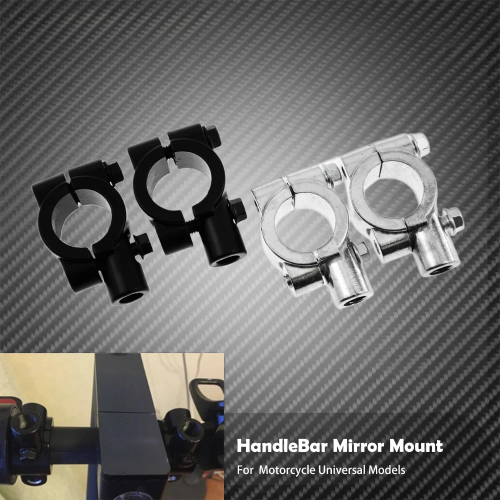 2PCS Motorcycle Accessories Mirror Mount Clamp Rear View Holder CF Moto Cross Motocykl Dirt Pit Bike Pitbike 25mm 22mm 10mm 8mm
2PCS Motorcycle Accessories Mirror Mount Clamp Rear View Holder CF Moto Cross Motocykl Dirt Pit Bike Pitbike 25mm 22mm 10mm 8mm