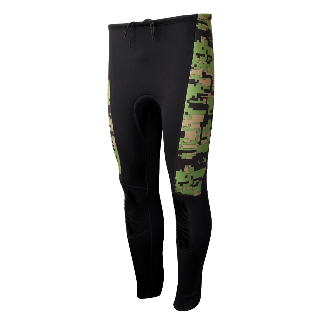 2.5mm Neoprene Green Camo Swimwear Scuba Diving Snorkel Surf SUP Canoe Wetsuit Long Pants for Men Women 2.5mm Neoprene Green Camo Swimwear Scuba Diving Snorkel Surf SUP Canoe Wetsuit Long Pants for Men Women