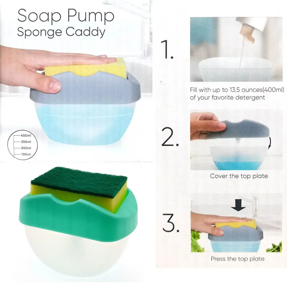 Shop Generic Dish Soap Dispenser Kitchen Soap Box Pump With Cleaning