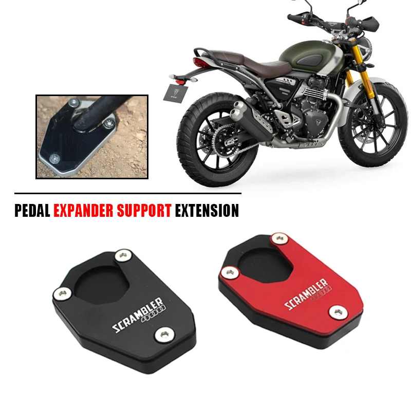 Motorcycle Kickstand Extension Foot Side Stand Enlarge Plate Pad For Scrambler400 X Speed400 Scrambler 400X Speed 400
Motorcycle Kickstand Extension Foot Side Stand Enlarge Plate Pad For Scrambler400 X Speed400 Scrambler 400X Speed 400
