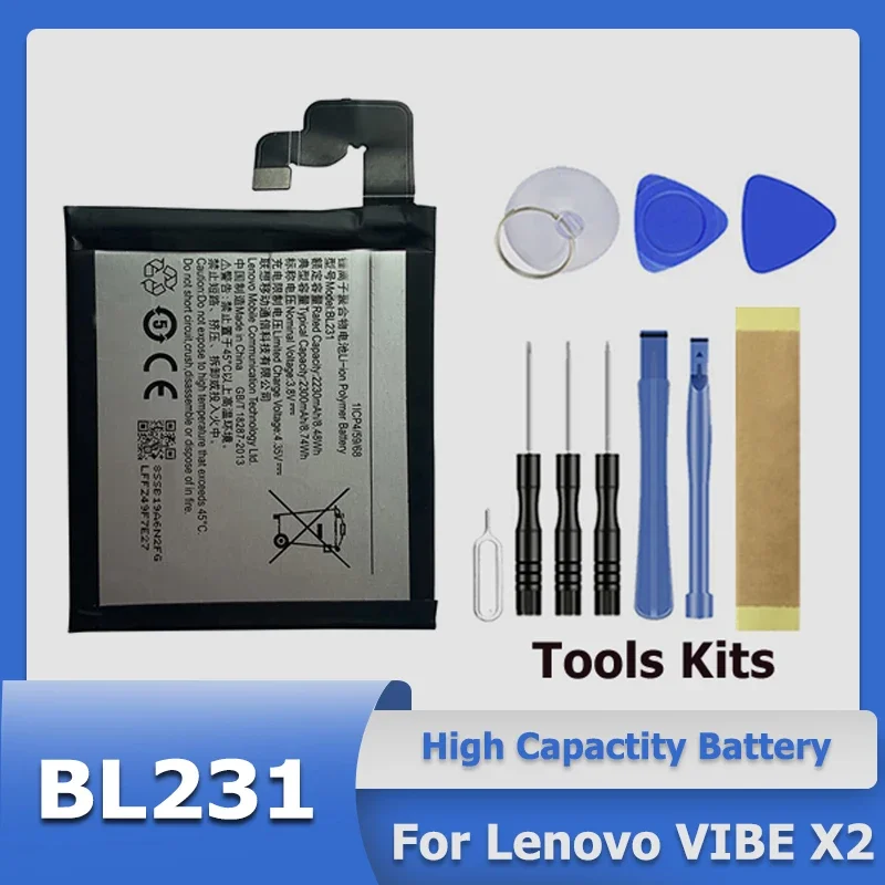 XDOU High Quality Phone BL231 Battery For Lenovo VIBE X2 Lenovo S90 S90u + Free Tools
XDOU High Quality Phone BL231 Battery For Lenovo VIBE X2 Lenovo S90 S90u + Free Tools
