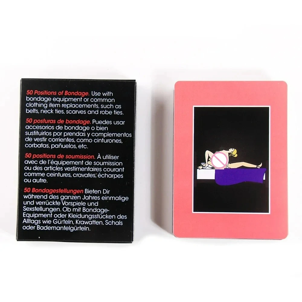 English Sexual Position Cards – Role-Playing Adult Games with Bedroom Commands, 18+ Erotic Toys for Couples English Sexual Position Cards – Role-Playing Adult Games with Bedroom Commands, 18+ Erotic Toys for Couples